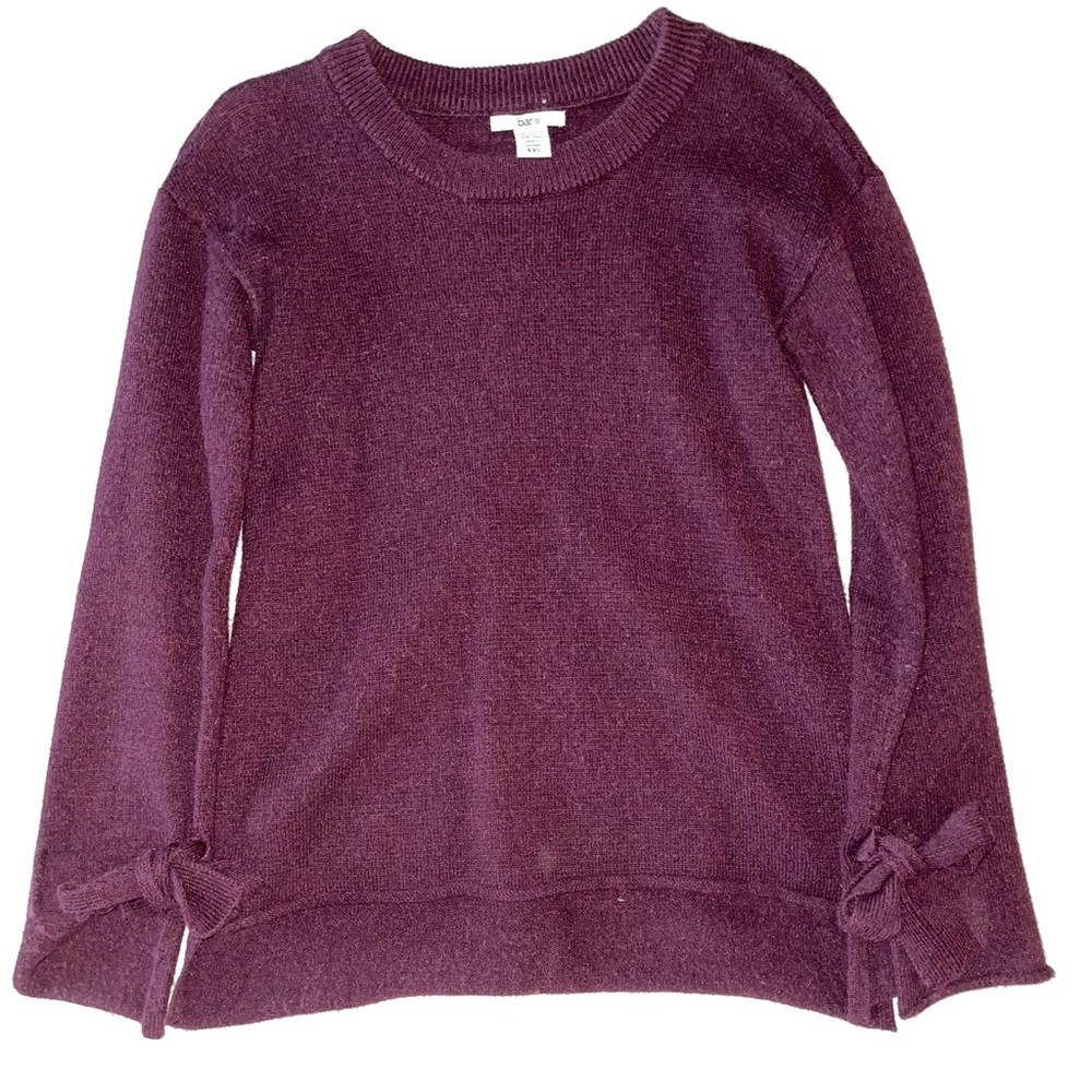 Bar III size XXS maroon sweater